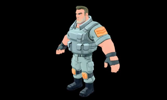 Imagem do soldado BRAVO