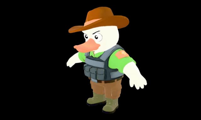 Imagem do soldado QUACK